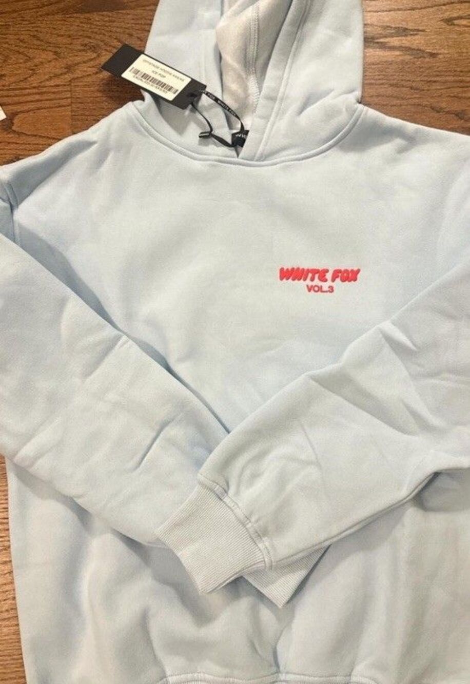 White Fox Ice Pop VOL.3 Pullover Hoodie Logo Women's XXS/XS Long Sleeve